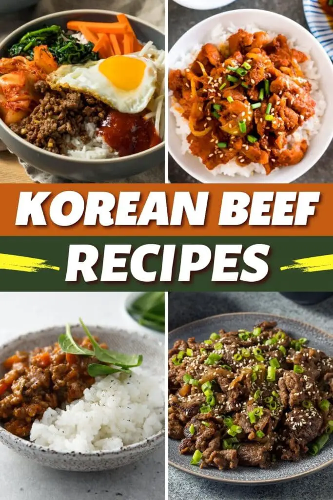 Recettes de bœuf coréen