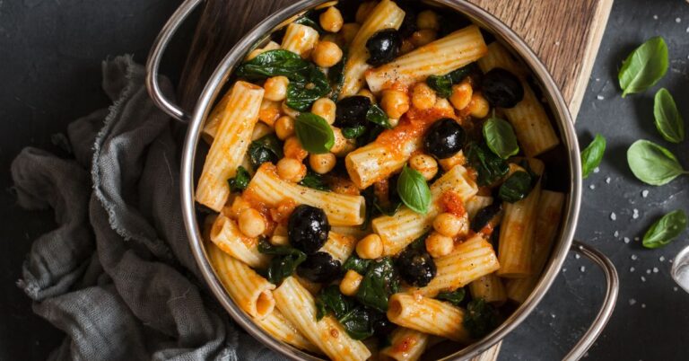 10 meilleures recettes de pâtes aux pois chiches pour le dîner