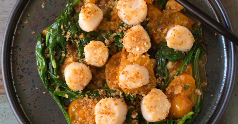 20 recettes faciles d'épinards et de pétoncles à essayer