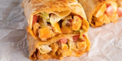 Wraps de poulet Buffalo
