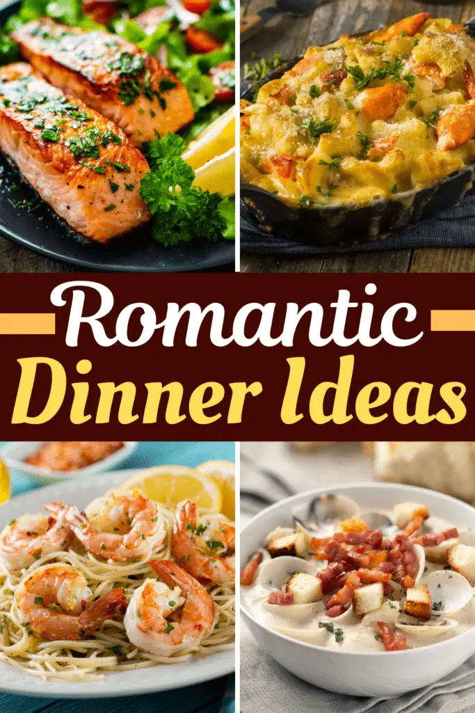 Idées de dîners romantiques