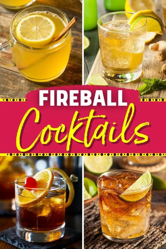 Cocktails boule de feu