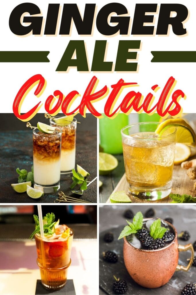 Cocktails au gingembre
