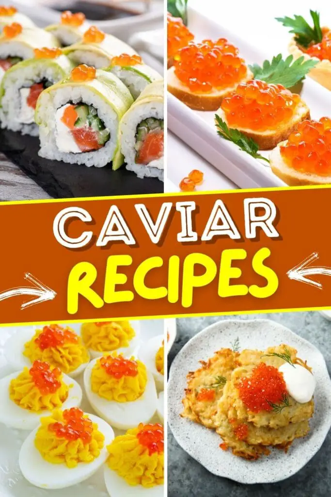 Recettes de caviar