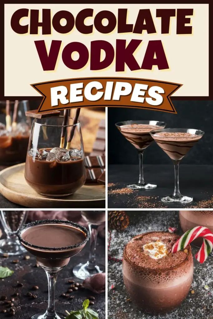 Recettes de vodka au chocolat