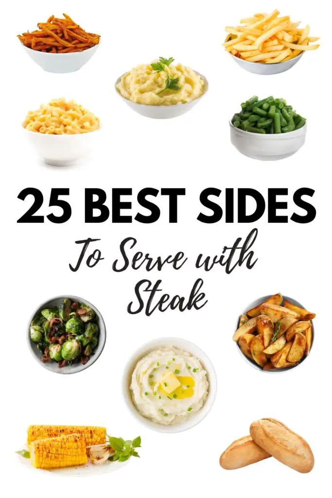 25 meilleurs accompagnements à servir avec un steak