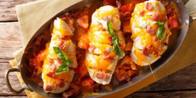 25 meilleures recettes de poitrine de poulet farcie