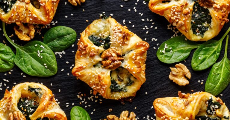 25 recettes simples de pâte feuilletée salée
