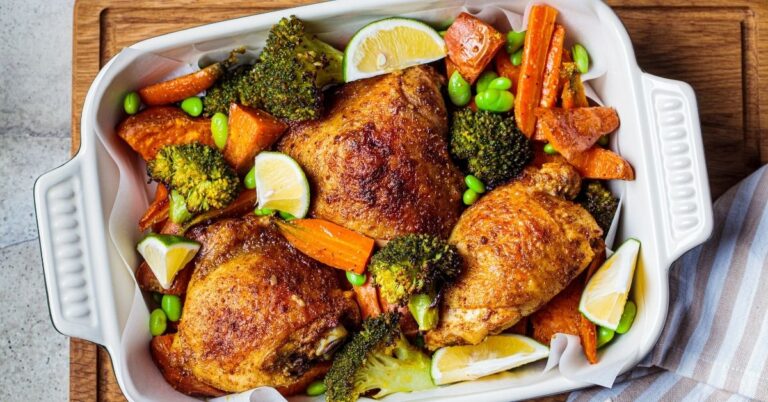 17 meilleures recettes de poulet et de patates douces