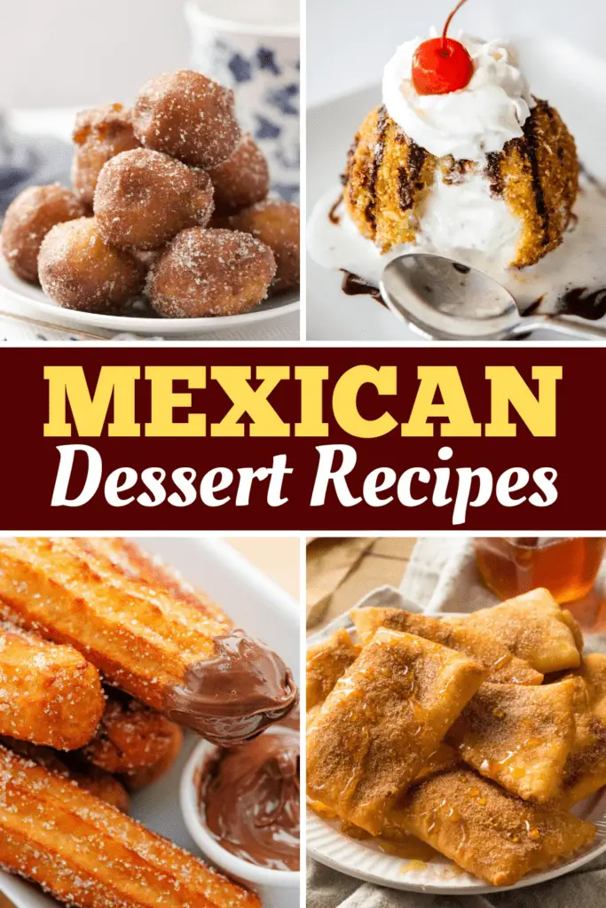 Recettes de desserts mexicains