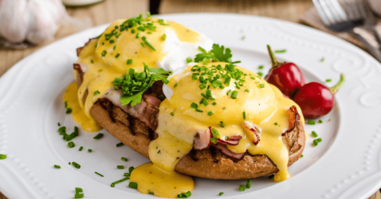 Eggs Benedict with Fresh Herbs