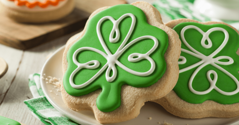 Homemade Shamrock Cookies