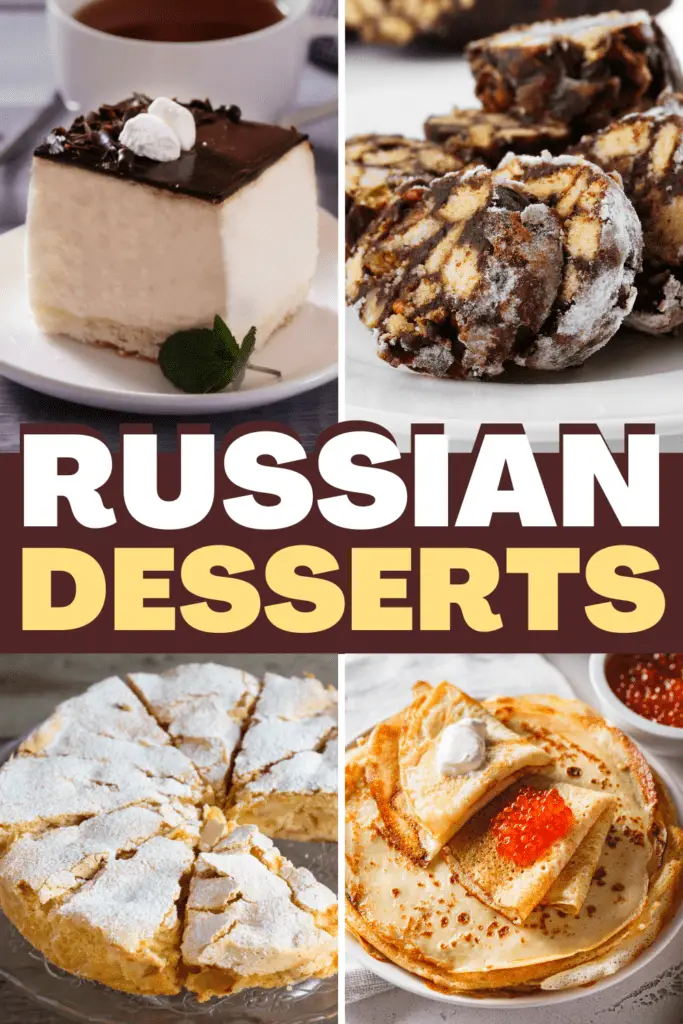 Desserts russes