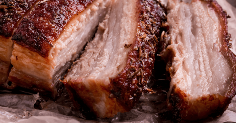 Homemade Crispy Pork Belly