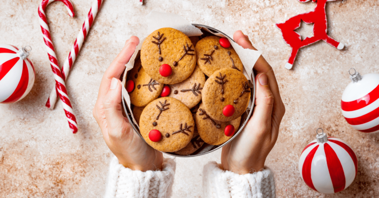 Reindeer Cookies for Christmas