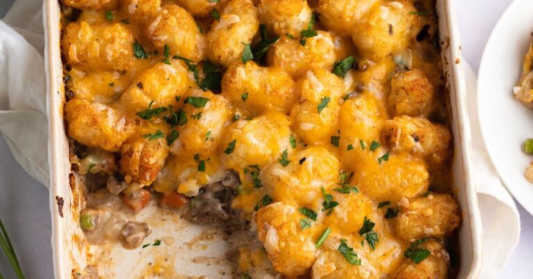 Recette de Casserole Tater Tot