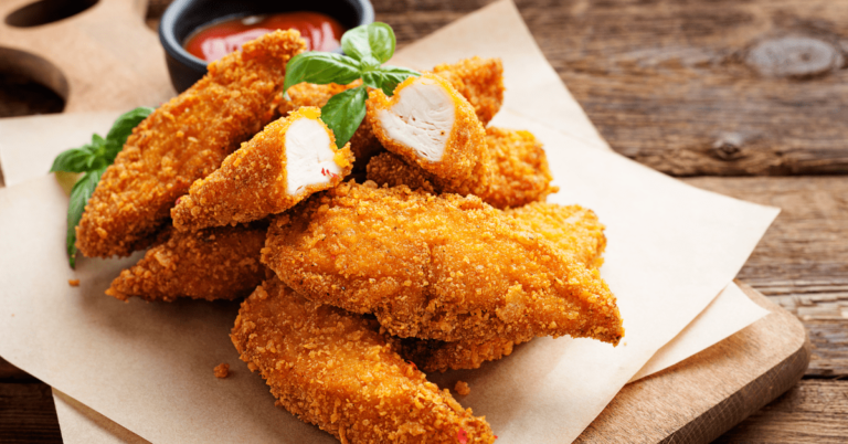 Réchauffer le poulet frit dans la friteuse à air