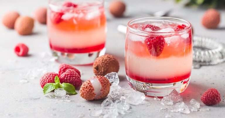 10 cocktails au litchi frais