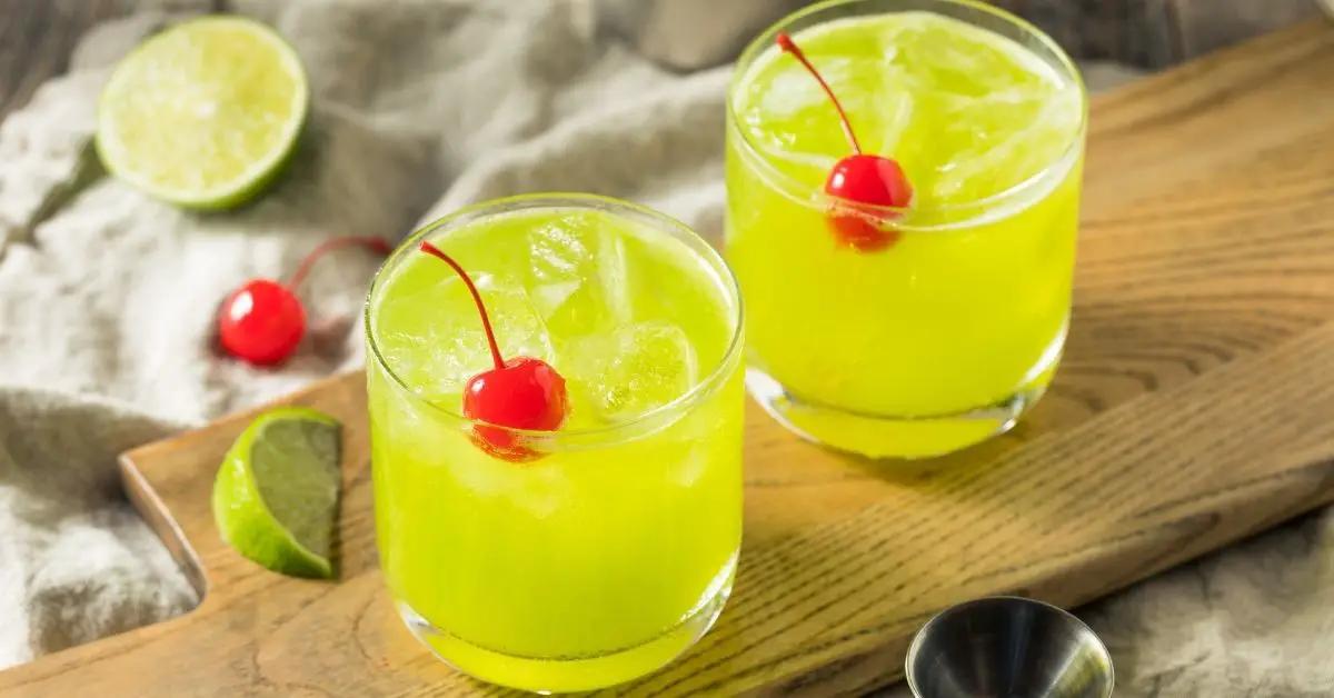 13 cocktails Midori simples