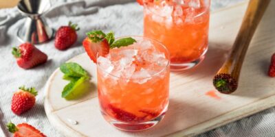 20 cocktails à la fraise fraîche