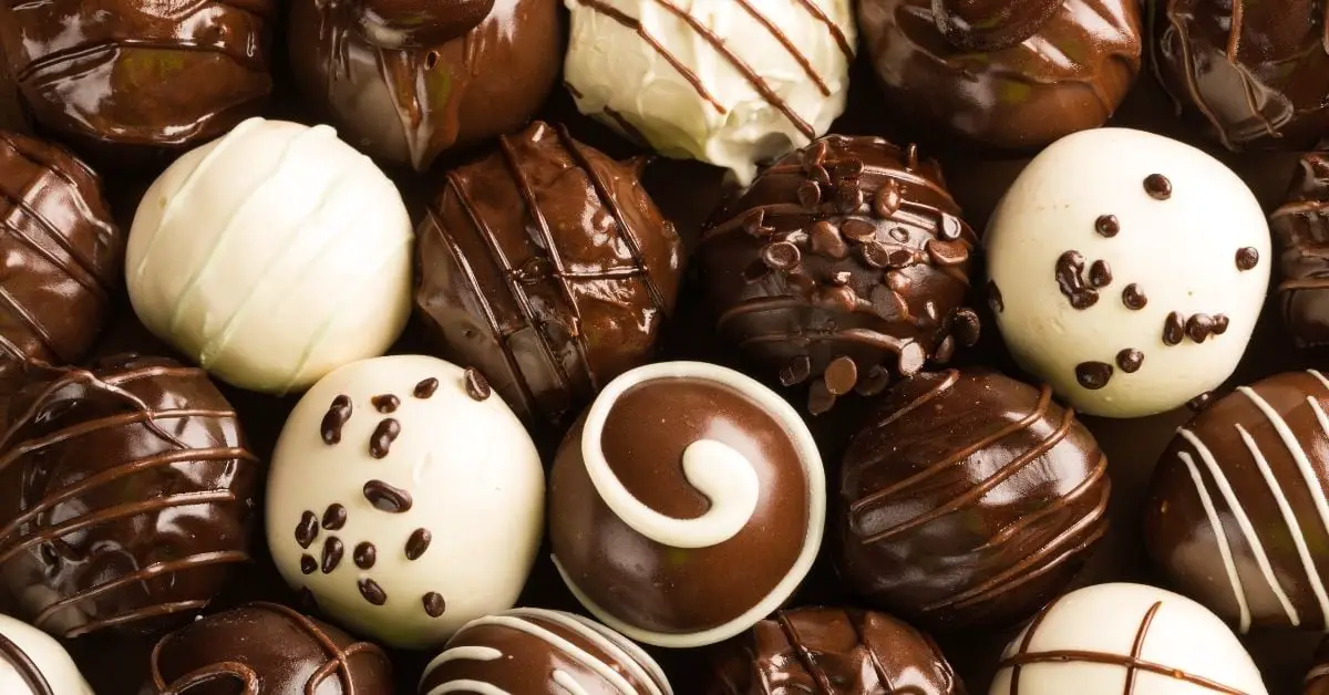 20 recettes faciles de bonbons au chocolat