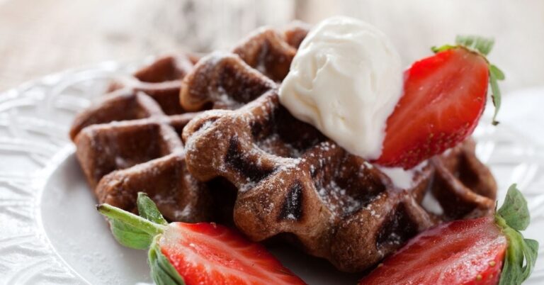 25 meilleurs desserts aux gaufres