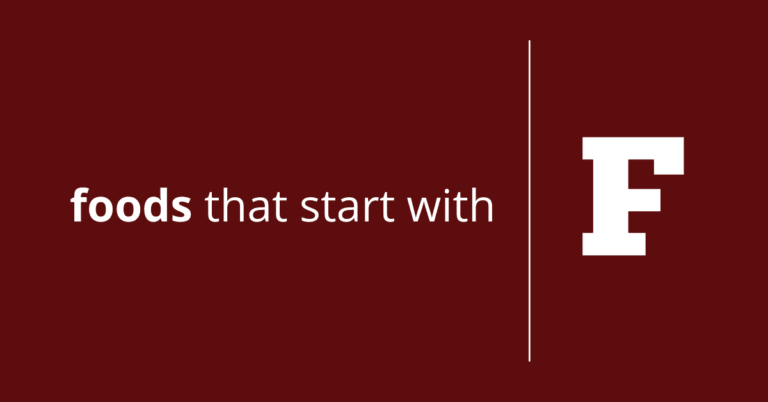 Foods That Start With F