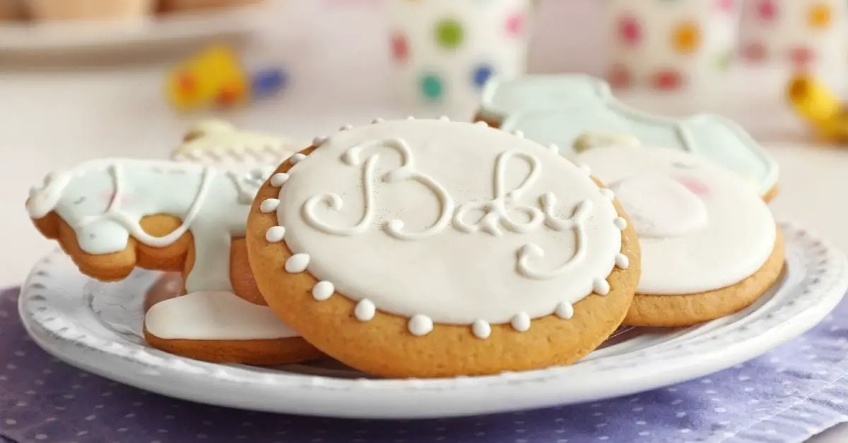 13 recettes faciles de biscuits pour baby shower
