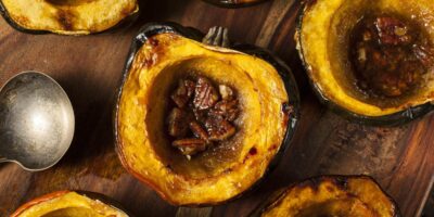 Que servir avec la courge poivrée
