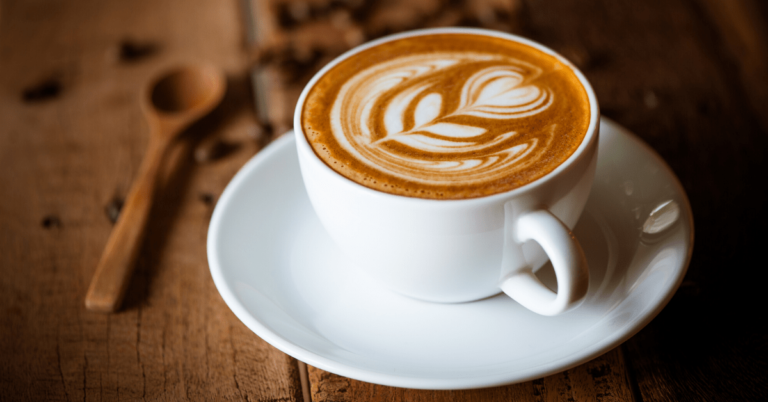 Cup of Creamy Coffee