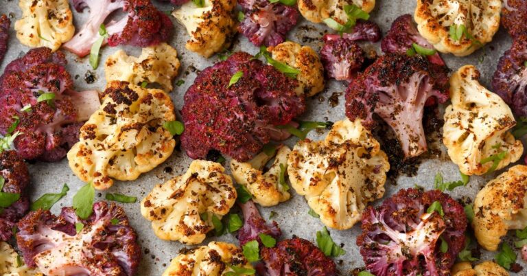 10 recettes de chou-fleur violet pour mettre de la couleur dans votre assiette
