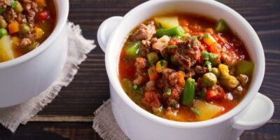 20 meilleures recettes de soupe au boeuf haché