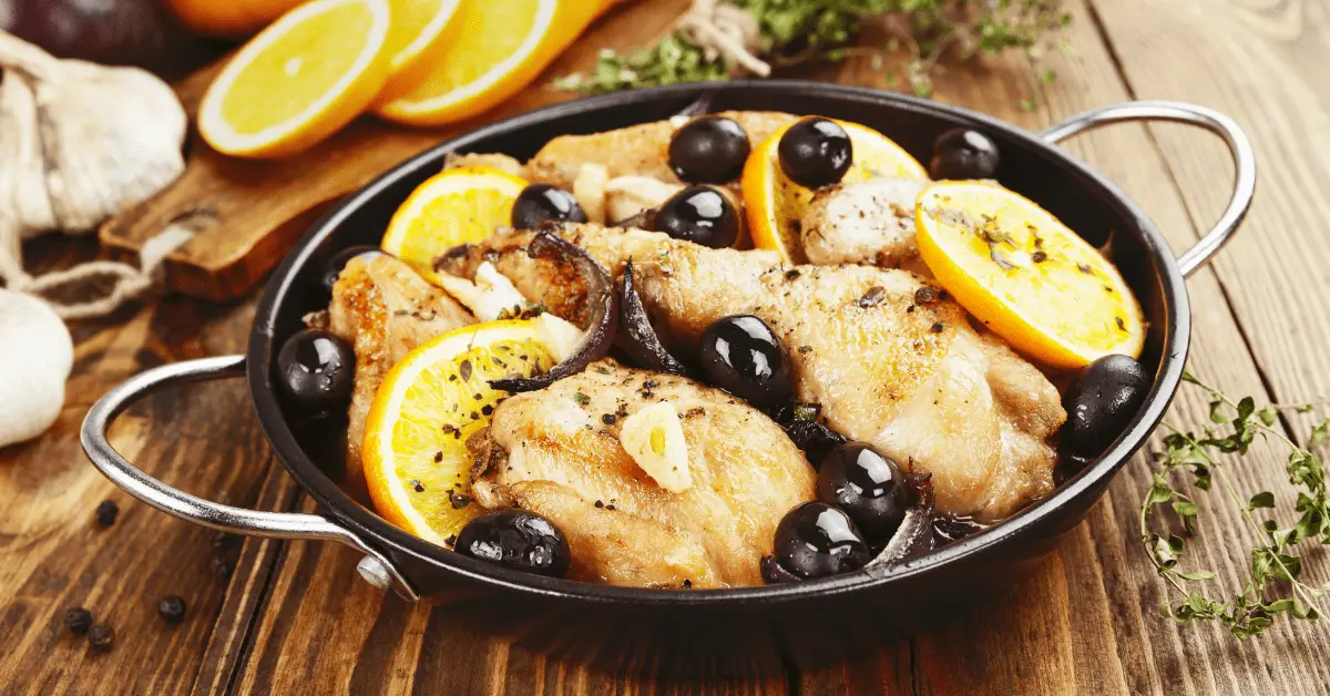Chicken Marbella with Olives and Lemons