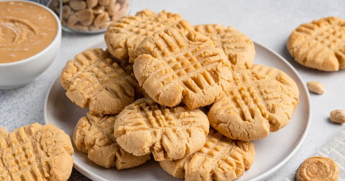 Biscuits au beurre d'arachide à 3 ingrédients
