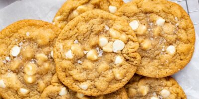 Biscuits aux pépites de chocolat blanc