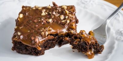 Brownies au caramel