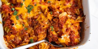 Casserole de hamburger à l&rsquo;ancienne