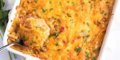 Casserole de poulet King Ranch (recette facile)
