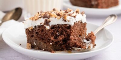 Gâteau Heath Bar (recette de dessert facile)