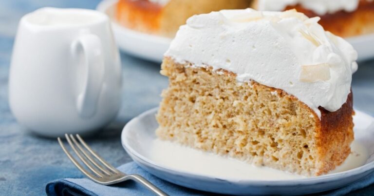 Gâteau Tres Leches avec mélange à gâteau