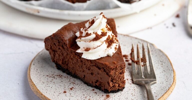 Gâteau au fromage au chocolat Godiva