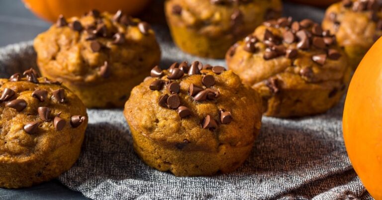 Muffins à la citrouille à deux ingrédients (recette facile)