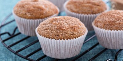Muffins à la compote de pommes