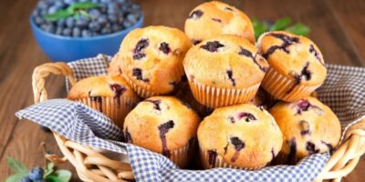 Muffins aux myrtilles d&rsquo;Otis Spunkmeyer
