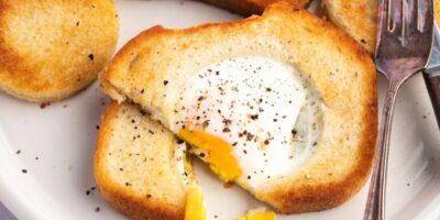 Oeufs dans un panier (recette facile)