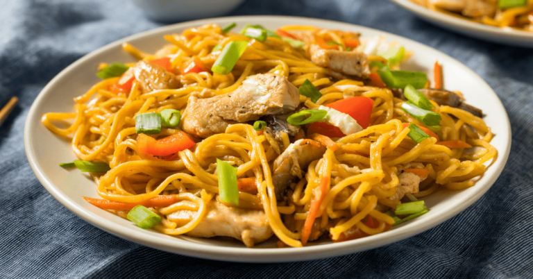 Poulet Yakisoba