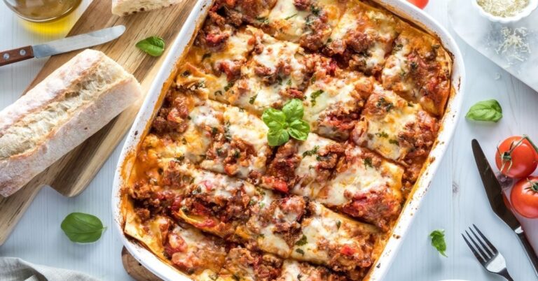 Recette de lasagne au ragoût