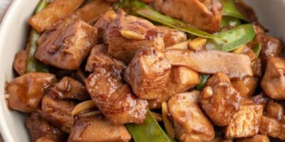 Recette facile de poulet chinois aux amandes
