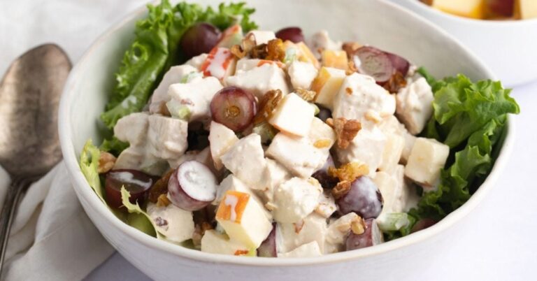 Salade Waldorf au Poulet