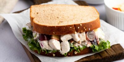 Sandwich à la salade de poulet d&rsquo;Arby